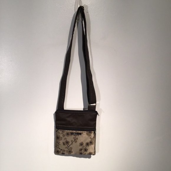 Zipster Vegan Leather Cross-Body Purse - Picture 1 of 11